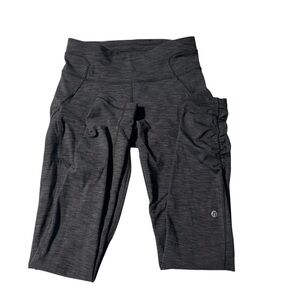 Lululemon Rain-On Train-On Tights 28” (Flawed, See Photos) Grey Size 6